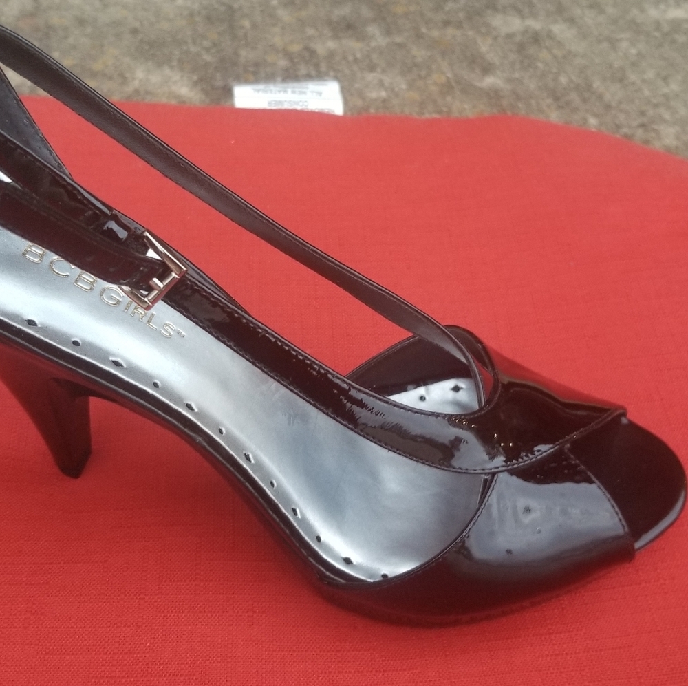 BCBGirls black wedges